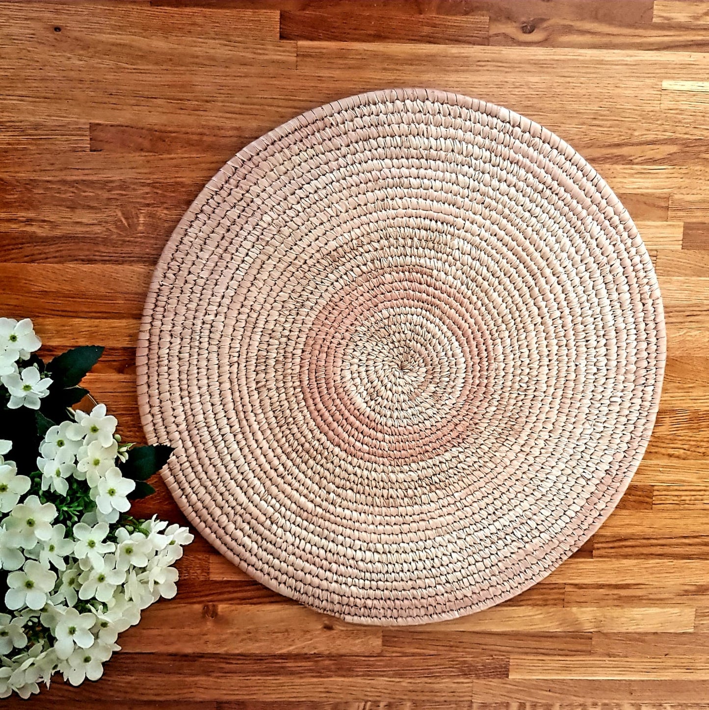 Hand Woven Table Placement Mats, Wall Art Coaster