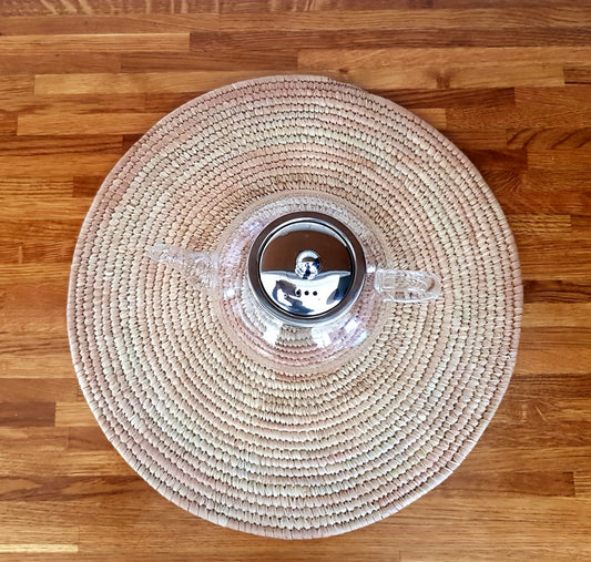 Hand Woven Table Placement Mats, Wall Art Coaster