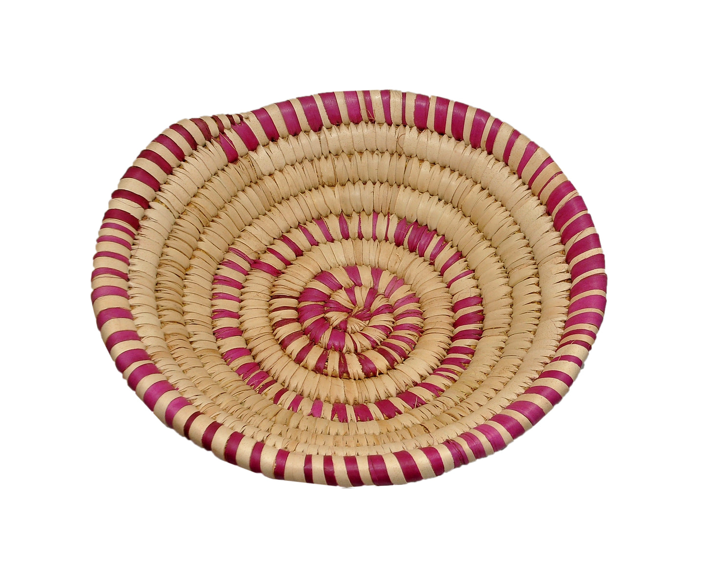 Handwoven Raffia bowls Set of 2