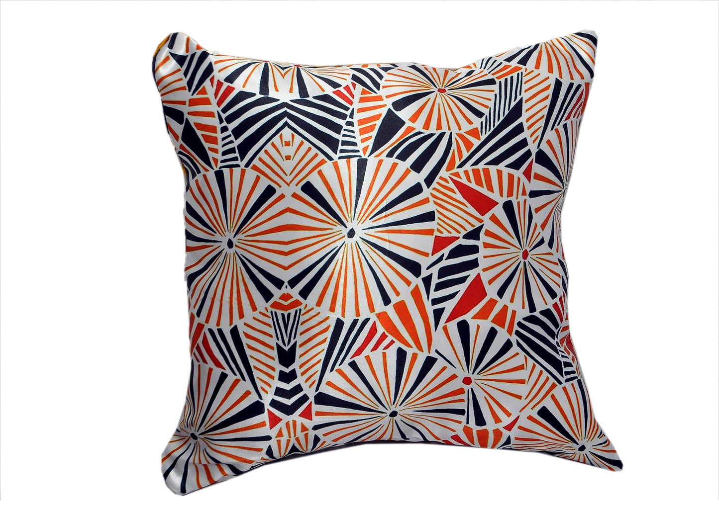 Faux Silk Ankara Prints Throw Pillow Covers
