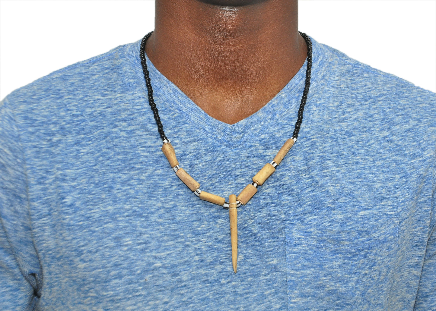 Genuine Hand Crafted Cow Bone Necklaces