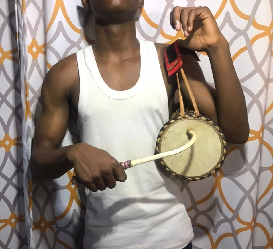 Gangan Talking Drum with Beater