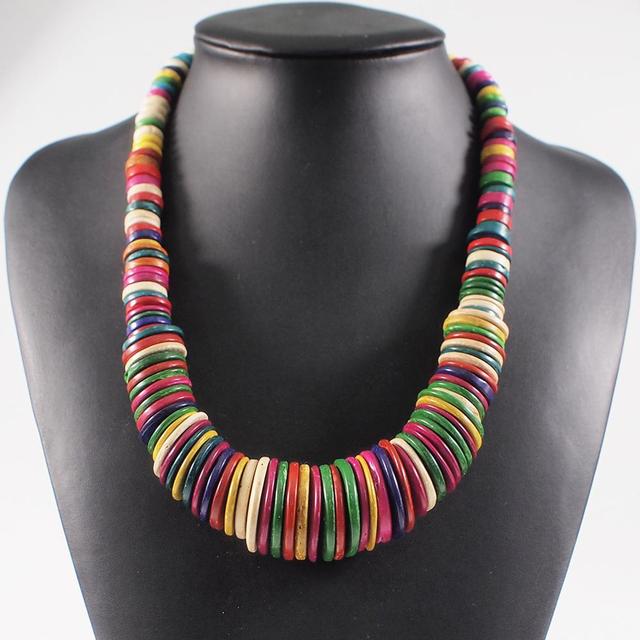 Bohemian Handmade Chunky Statement Necklace